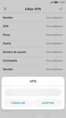 Introduce airtelwap.es y pulsa ACEPTAR.