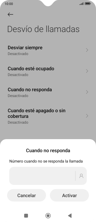 Introduce +34600132000 y pulsa Activar.