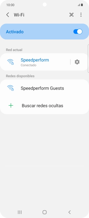 Pulsa la tecla de inicio para terminar y regresar a la pantalla de inicio.
