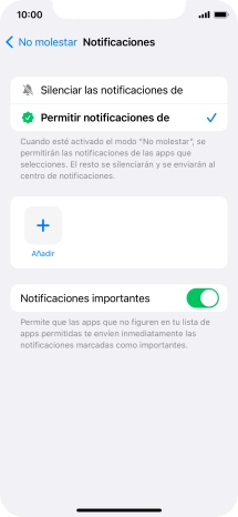 Pulsa el indicador junto a 