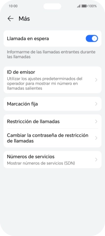 Pulsa Marcación fija.
