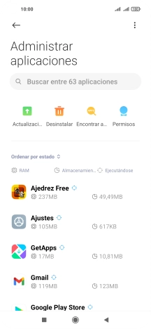 Pulsa la app deseada.