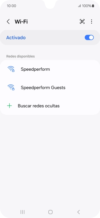 Pulsa el icono de menú.
