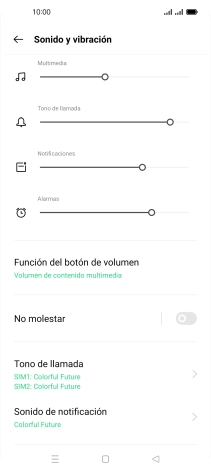 Pulsa Tono de llamada.