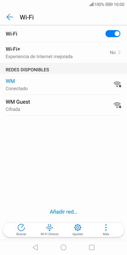 Pulsa la tecla de inicio para terminar y regresar a la pantalla de inicio.