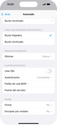 Pulsa el indicador junto a 