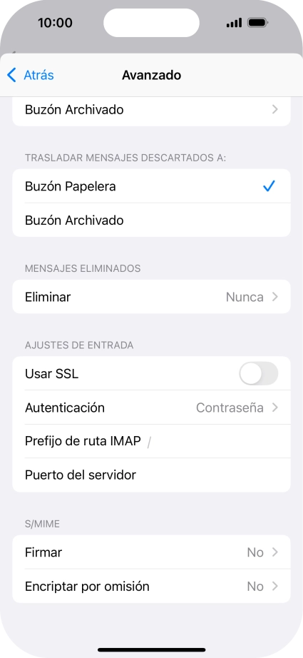 Pulsa el indicador junto a 