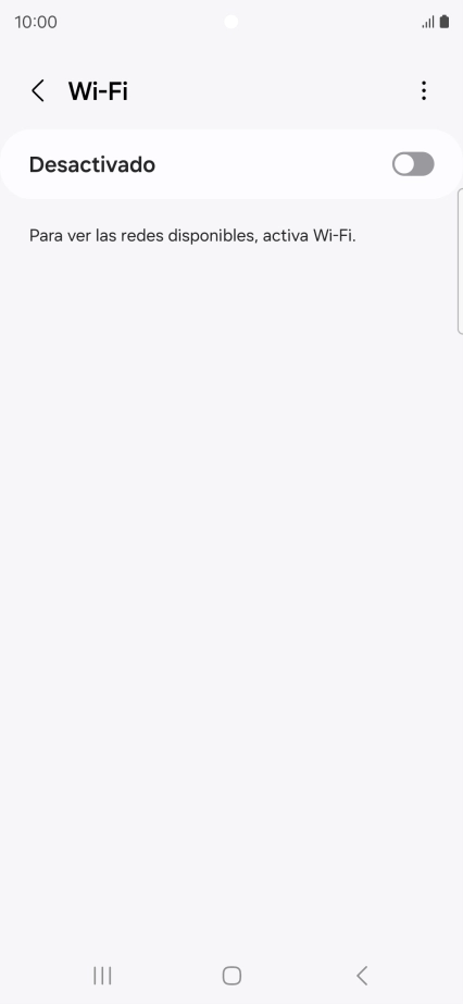 Pulsa el indicador para activar la función.