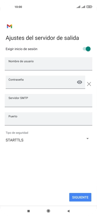Pulsa el indicador junto a 