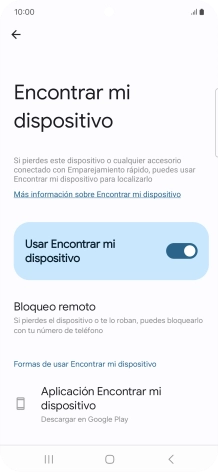 Pulsa la tecla de inicio para terminar y regresar a la pantalla de inicio.