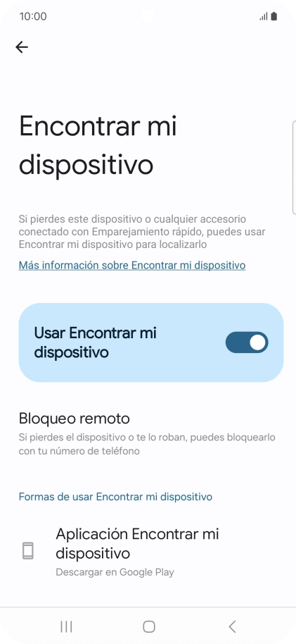 Pulsa la tecla de inicio para terminar y regresar a la pantalla de inicio.