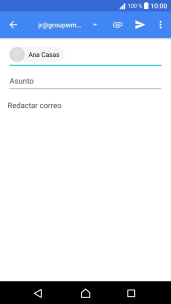 Pulsa Asunto e introduce el asunto deseado.