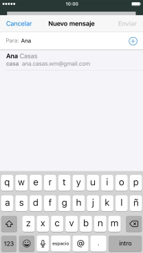 Pulsa el contacto deseado.