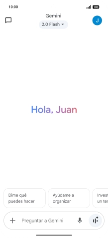 Pulsa el icono de perfil.