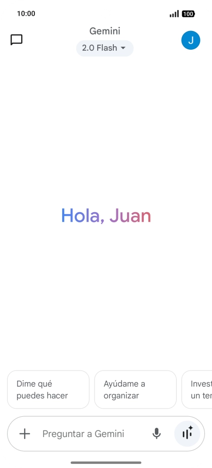 Pulsa el icono de perfil.