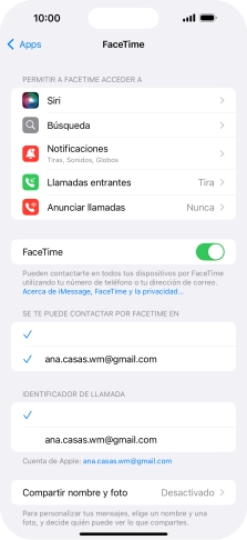Pulsa el indicador junto a 