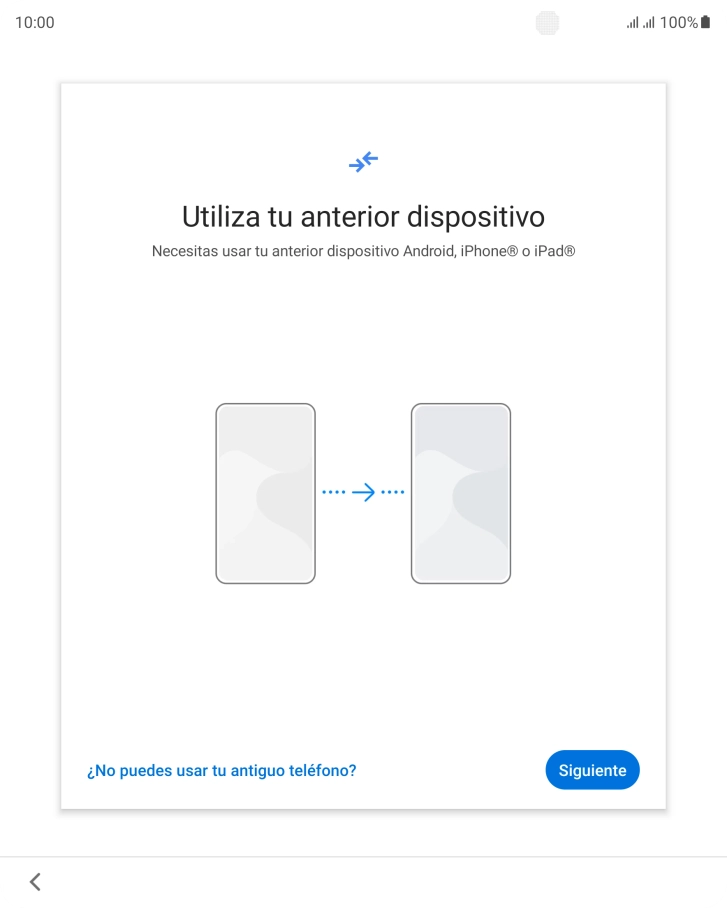 Pulsa Siguiente.