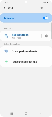 Pulsa la tecla de inicio para terminar y regresar a la pantalla de inicio.