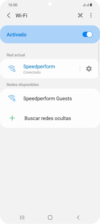 Pulsa la tecla de inicio para terminar y regresar a la pantalla de inicio.