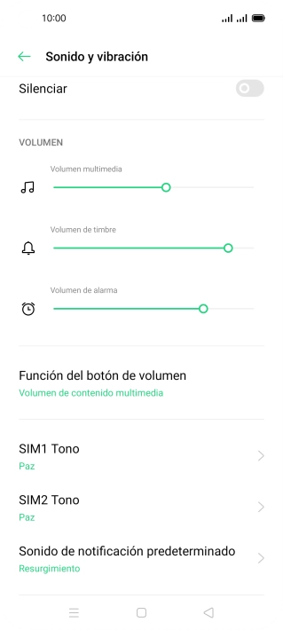 Pulsa ‹SIM› Tono.