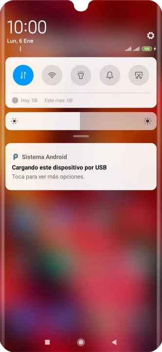 Pulsa Toca para ver más opciones..