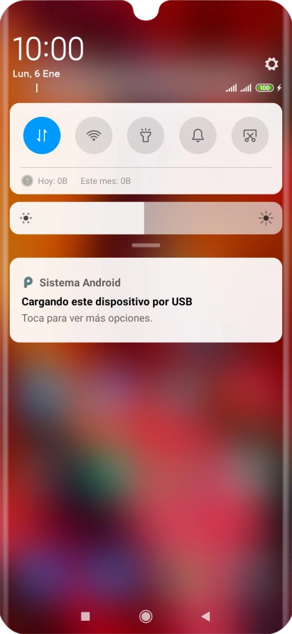 Pulsa Toca para ver más opciones..