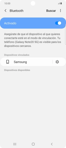 Pulsa la tecla de inicio para terminar y regresar a la pantalla de inicio.