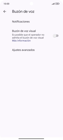 Pulsa Ajustes avanzados.
