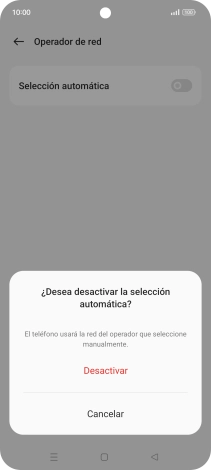 Pulsa Desactivar.