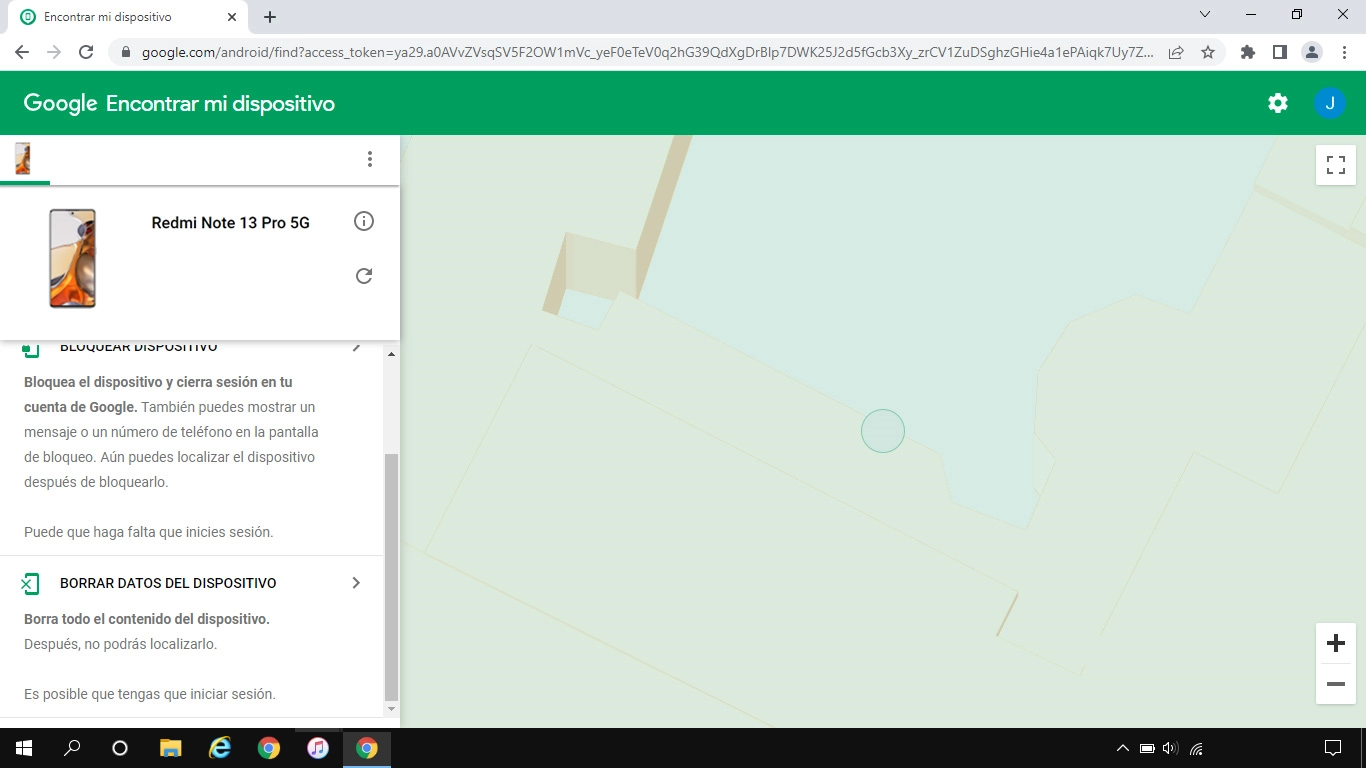 Haz clic en BORRAR DATOS DEL DISPOSITIVO y sigue las indicaciones de la pantalla para eliminar todo el contenido de tu teléfono. Ten en cuenta que ya no podrás utilizar la función de 