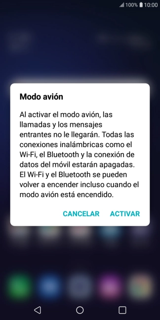 Si activas la función, pulsa ACTIVAR.