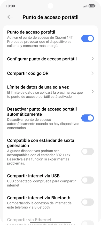 Desliza el dedo hacia arriba desde la parte inferior de la pantalla para terminar y volver a la pantalla de inicio.