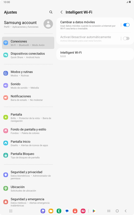 Pulsa el indicador junto a 