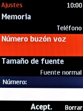 Introduce 22177 y pulsa la tecla de navegación.