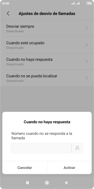 Introduce +34600132000 y pulsa Activar.