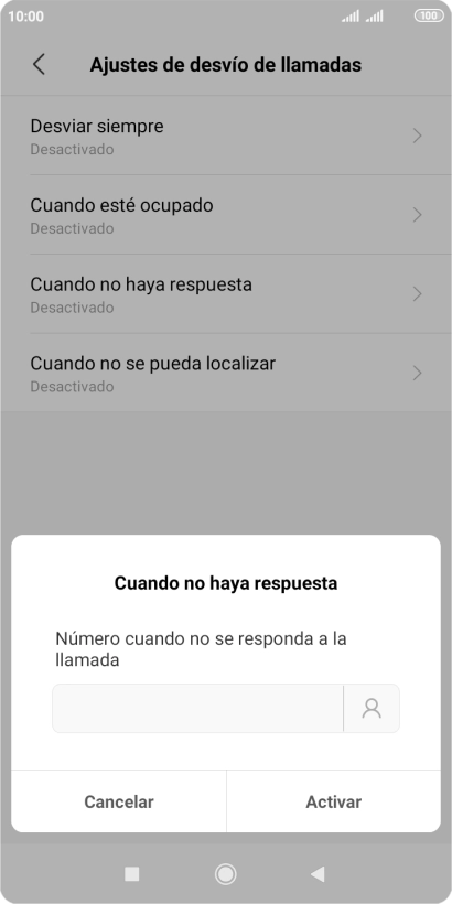 Introduce +34600132000 y pulsa Activar.