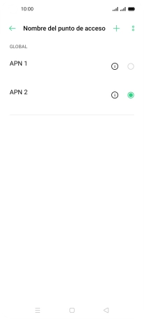 Pulsa la tecla de inicio para terminar y regresar a la pantalla de inicio.