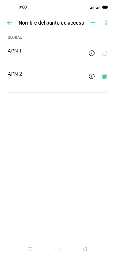 Pulsa la tecla de inicio para terminar y regresar a la pantalla de inicio.