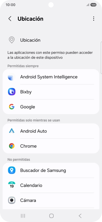 Pulsa la app deseada.