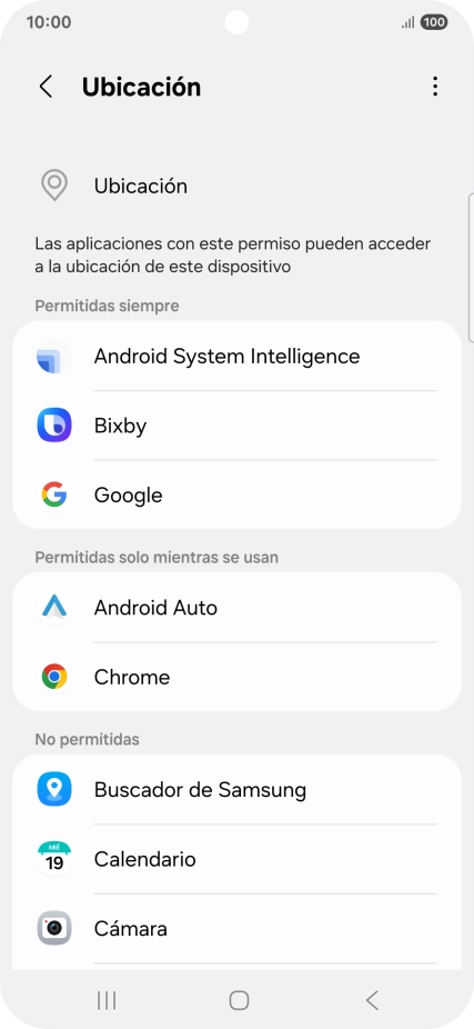 Pulsa la app deseada.