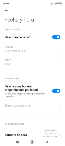 Pulsa la tecla de inicio para terminar y regresar a la pantalla de inicio.