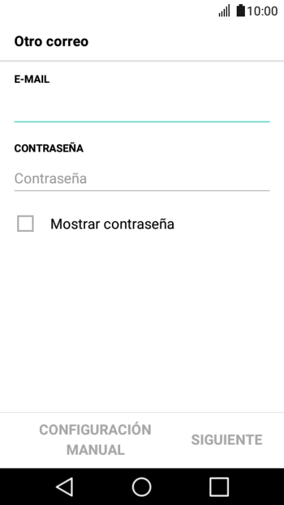 Pulsa en el campo bajo 