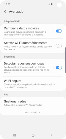 Pulsa el indicador junto a 
