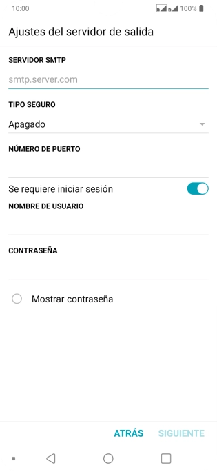 Pulsa en el campo bajo 