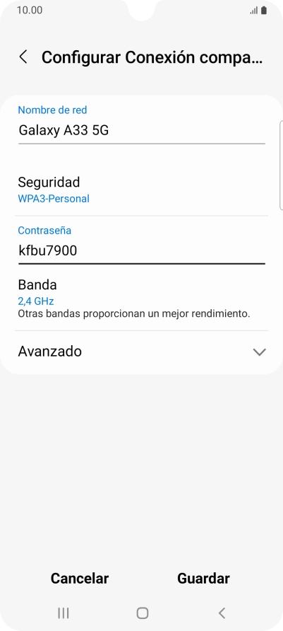 Pulsa Guardar.