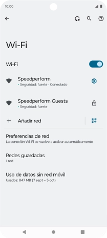 Pulsa la tecla de inicio para terminar y regresar a la pantalla de inicio.