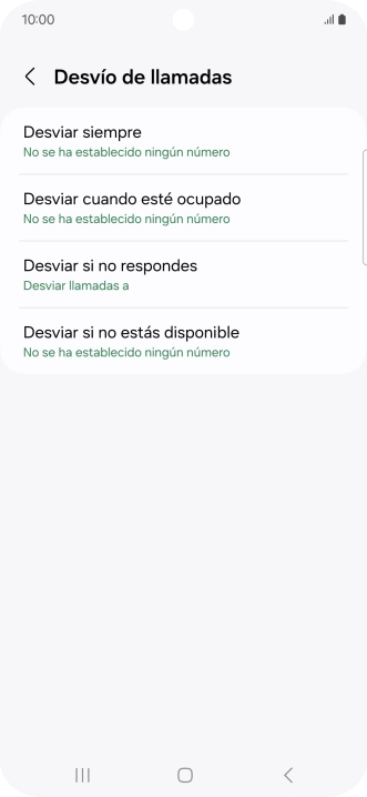 Pulsa la tecla de inicio para terminar y regresar a la pantalla de inicio.