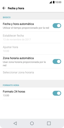 Pulsa la tecla de inicio para terminar y regresar a la pantalla de inicio.