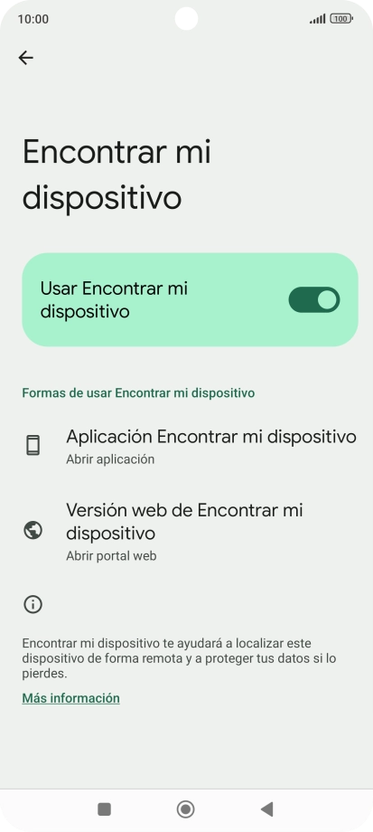 Pulsa la tecla de inicio para terminar y regresar a la pantalla de inicio.