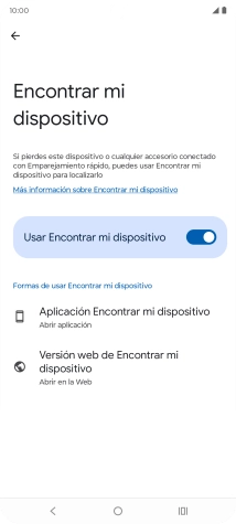 Pulsa la tecla de inicio para terminar y regresar a la pantalla de inicio.
